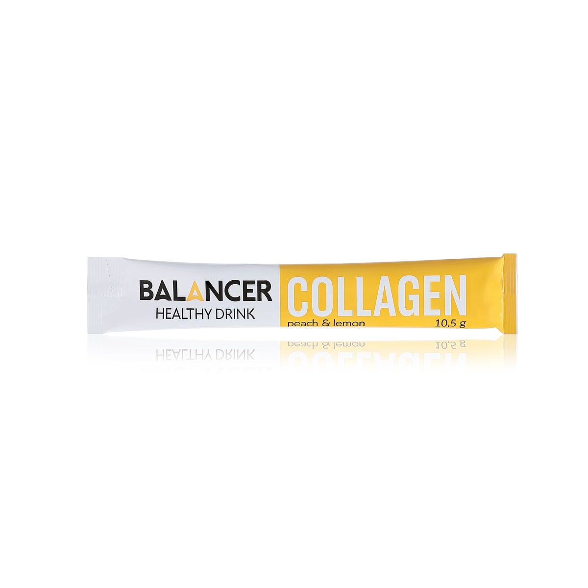 Напиток Balancer Collagen со вкусом «Персик - лимон», 10 стиков по цене 890  руб. - купить в Острогожске ☛ Доставка ☆ Интернет-магазин «EcoGreenDom»